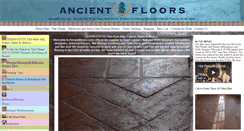 Desktop Screenshot of ancientfloors.com